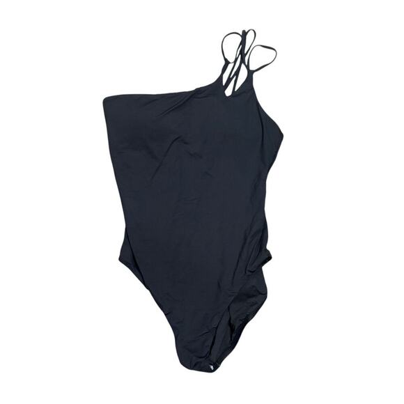 La Blanca Standard Island Goddess Strappy Shoulder One Piece Swimsuit 16 NWOT - Picture 3 of 11